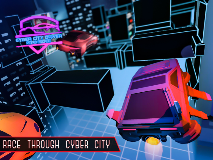 Cyber City Driver Retro Arcade