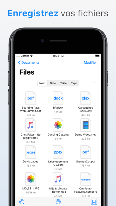 Screenshot #1 pour File Manager - Stockage mobile