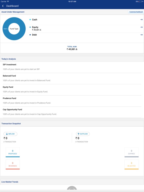 Screenshot #6 pour HDFC MF Online Partners