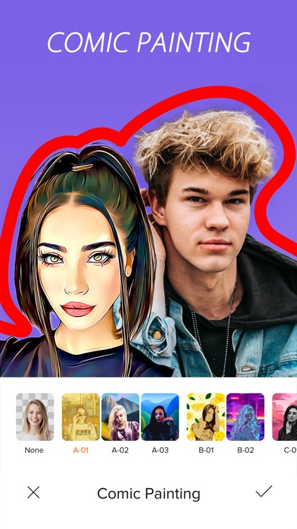 FaceArt: Photo Editor&Hair screenshot-4