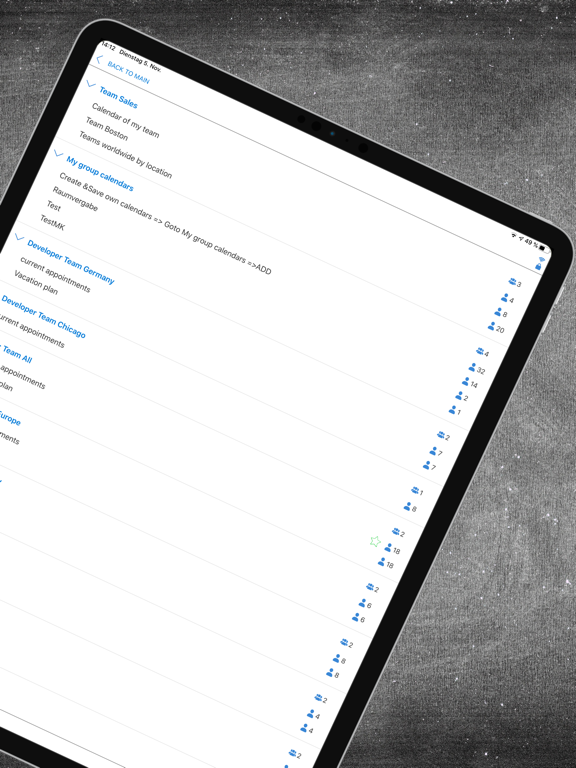 Screenshot #6 pour TimeFleX V2 Group Calendar