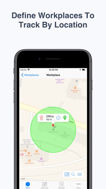atWork · Work Hours Tracker screenshot-2