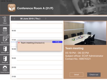 eRoomManager app screenshot