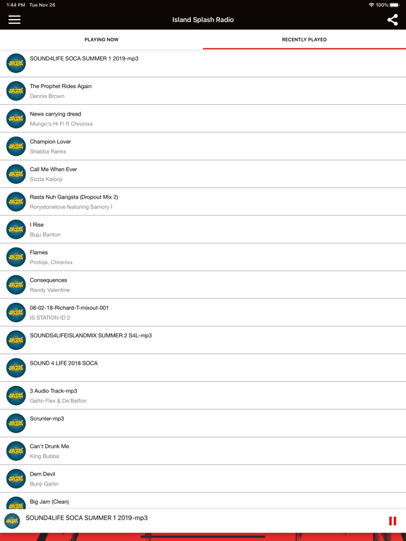 Screenshot #5 pour Island Splash Radio