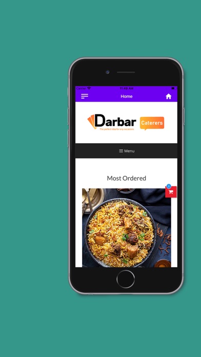 Screenshot #2 pour Darbar Caterers