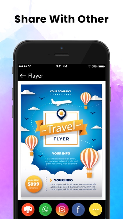 Flyer Maker - Poster Maker screenshot-4