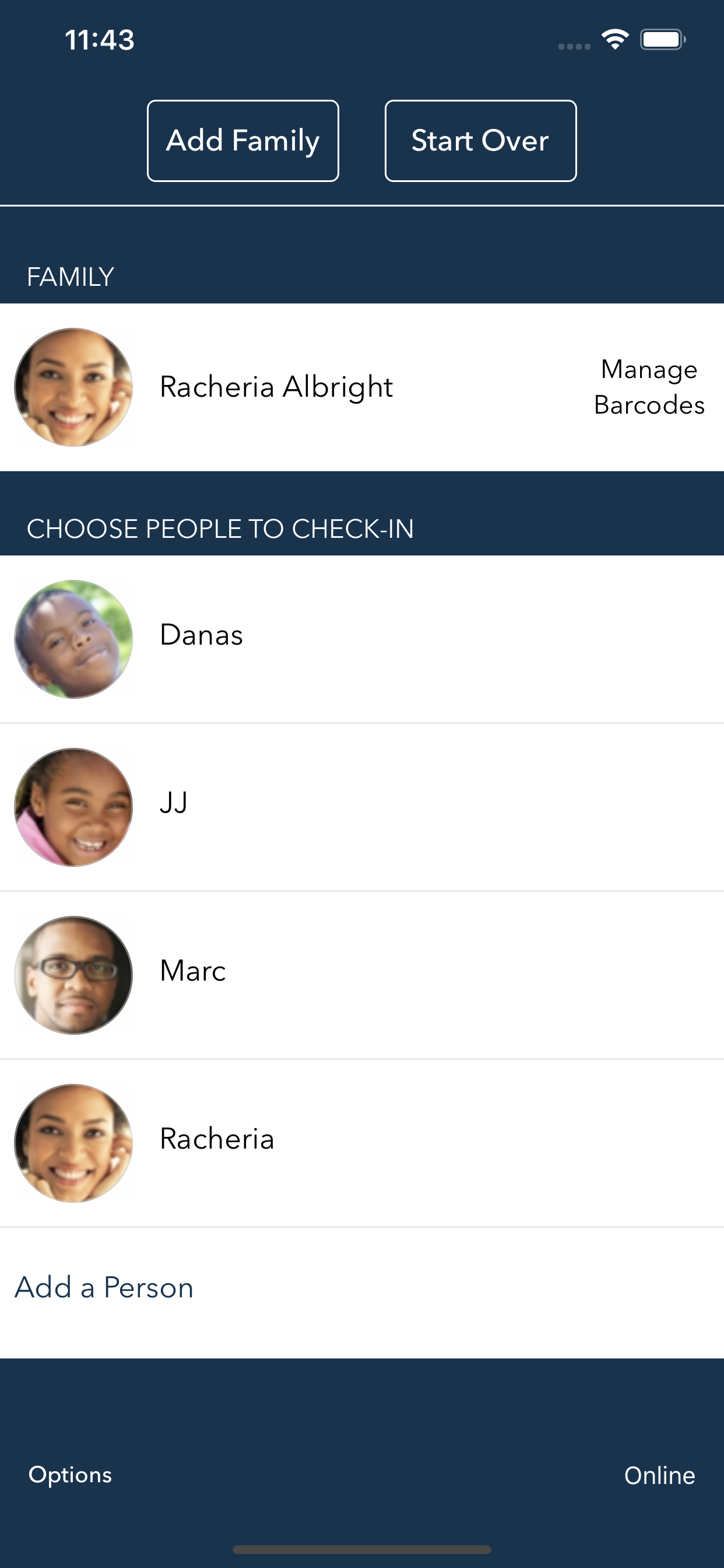 E-zekiel Check-in