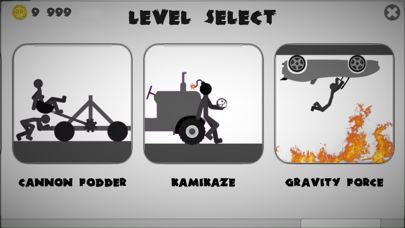 Screenshot #1 pour Stickman Ragdoll Heroes