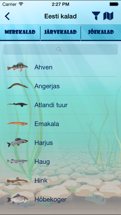 Screenshot 2 of Kalamäng App
