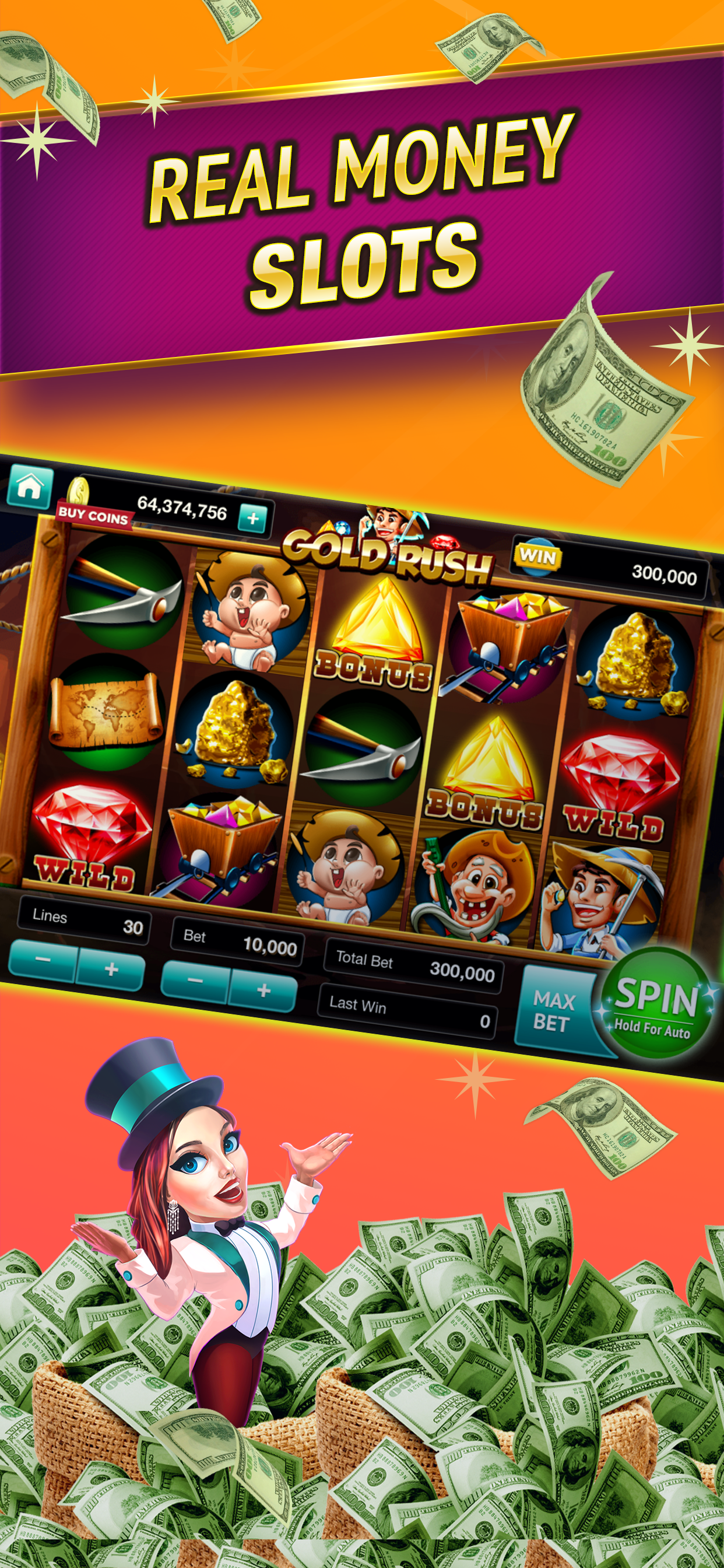 SpinToWin Slots & Sweepstakes