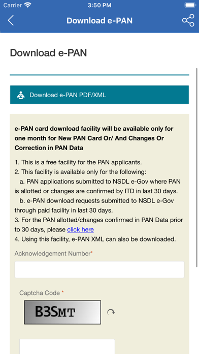 PAN CARD - Link Aadhaar to PAN screenshot 2