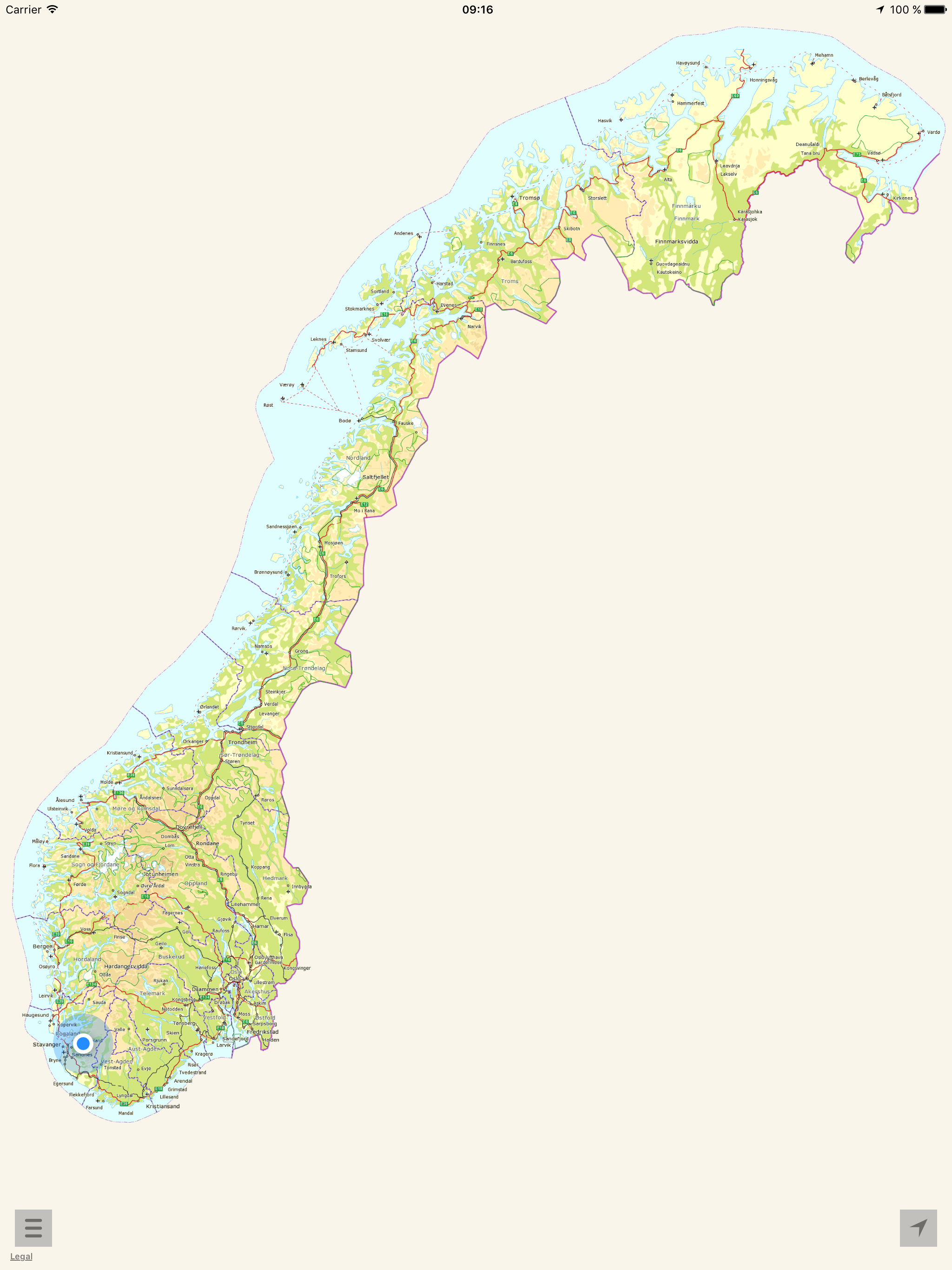 Here and there+ (offline maps)