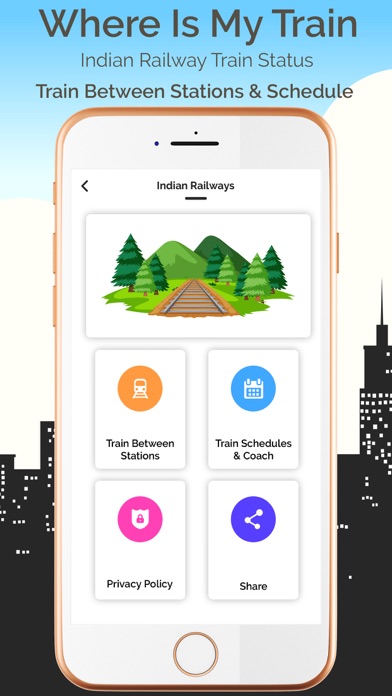 Indian train status Screenshot