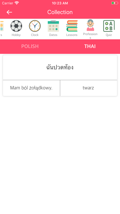Screenshot #3 pour Polish Thai Dictionary