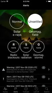 space weather app iphone screenshot 2