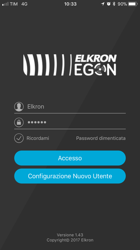 #1. Elkron Egon (iOS) 由: URMET SpA