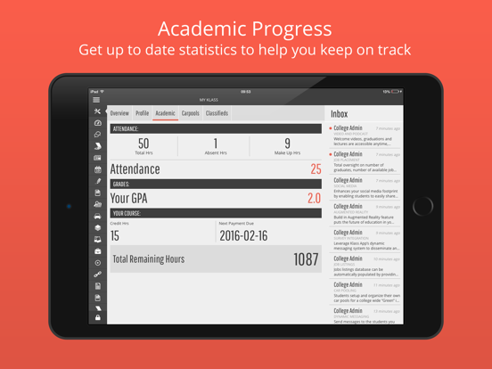 Screenshot #4 pour KlassApp  PMTS