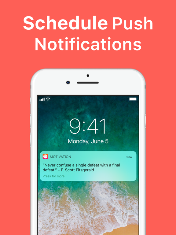Screenshot #6 pour Motivational Quotes App.