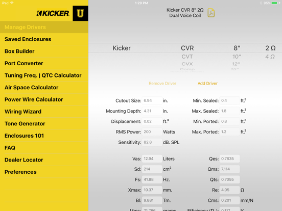 Kicker U iPad app afbeelding 2