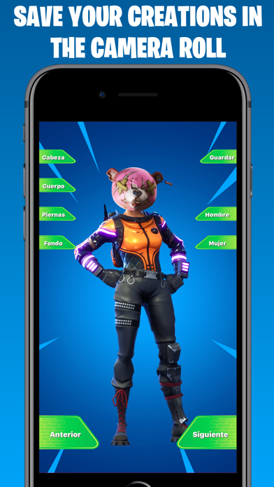 Skins Maker for Fortnite App screenshot 4