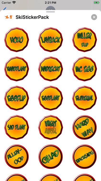 Ski Stickers screenshot-7