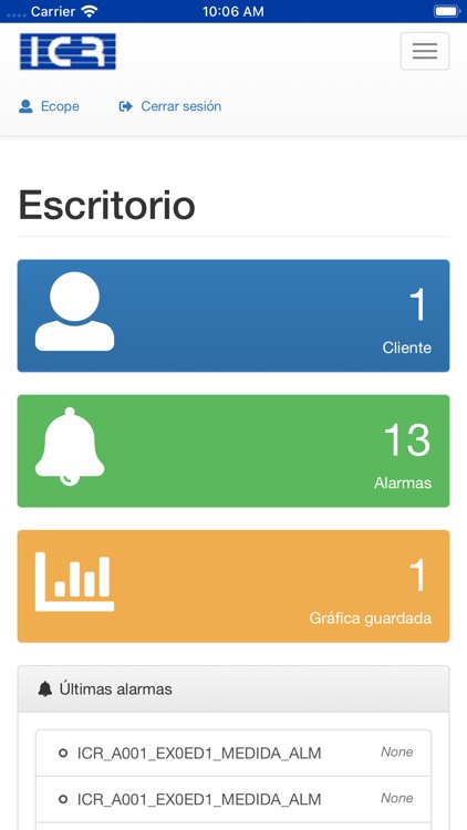 ICR - Control de Instalaciones