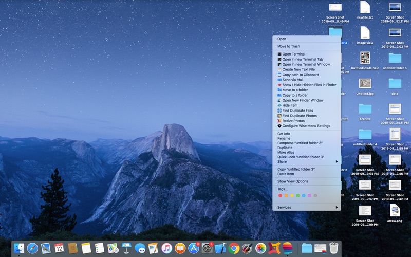 Screenshot #1 pour Wise Menu