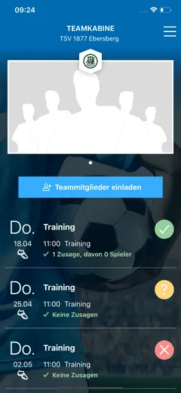 Game screenshot BFV-Team-App apk