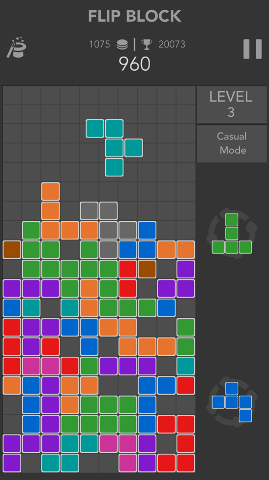 #3. Flip Block: jewel legend blast (iOS) By: 咏武 王