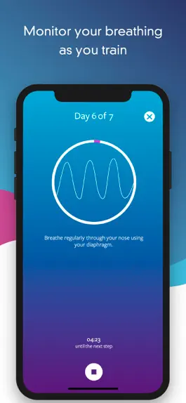 Game screenshot breathesimple: breath training hack
