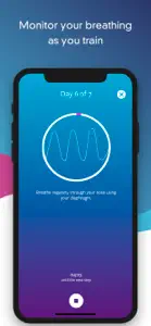 breathesimple: breath training screenshot #3 for iPhone