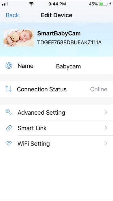 SmartBabyCam Screenshot