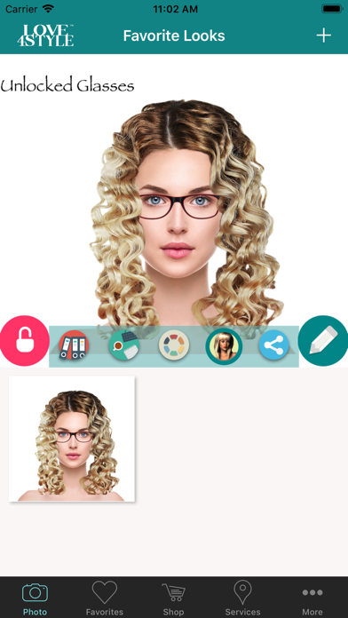 Love4style hairstyle & eyewear screenshot 4