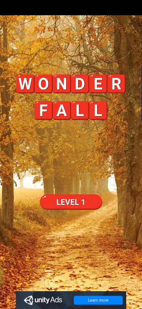 Wonder Fall Words