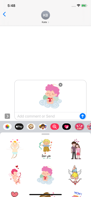 Love Stickers for iMessage!(圖2)-速報App