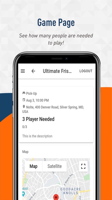 GameTimes - Pick-up Games Easy screenshot 2