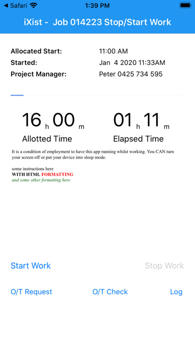iXist Tracker Screenshot 1 - AppWisp.com iXist Tracker Screenshot 1 - AppWisp.com