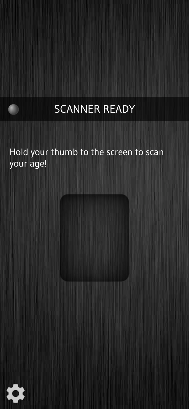 Prank Fingerprint Age Scanner screenshot 1