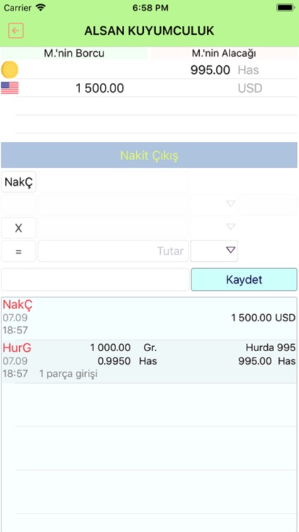 Gold Muhasebe screenshot-4
