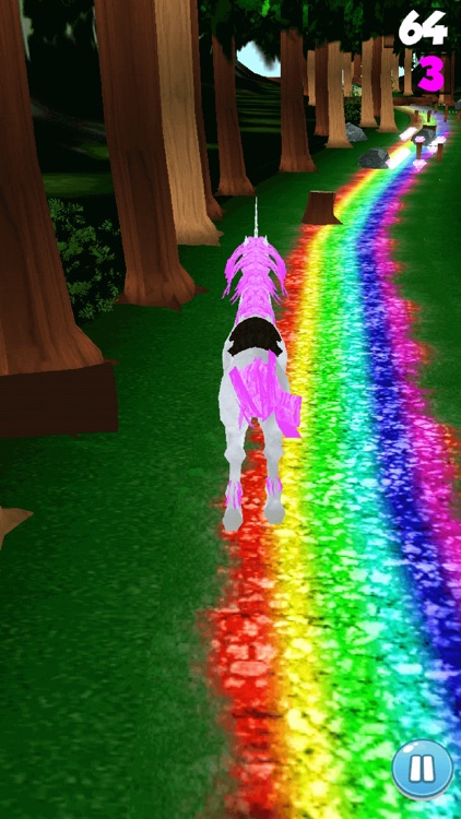 Unicorn Dash Jungle Run screenshot-4