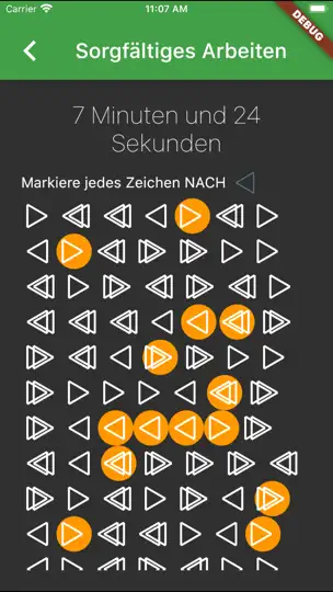 Screenshot von Numerus Clausus auf dem iPhone 7