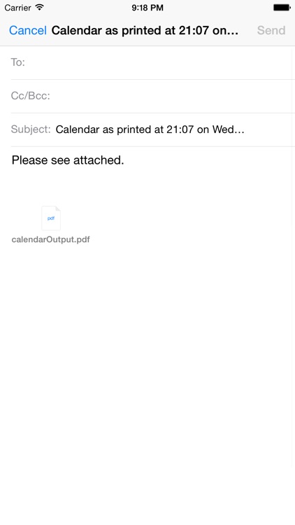 Print Calendar by VREApps screenshot-4