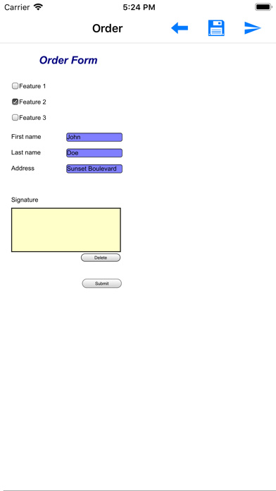 Screenshot #3 pour FileDirector MobileForms