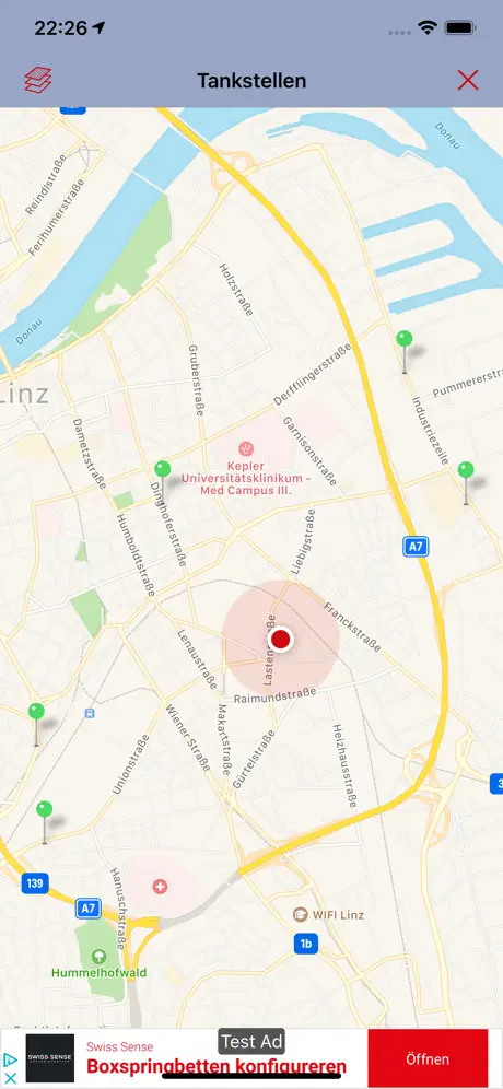 Sprudelsuche