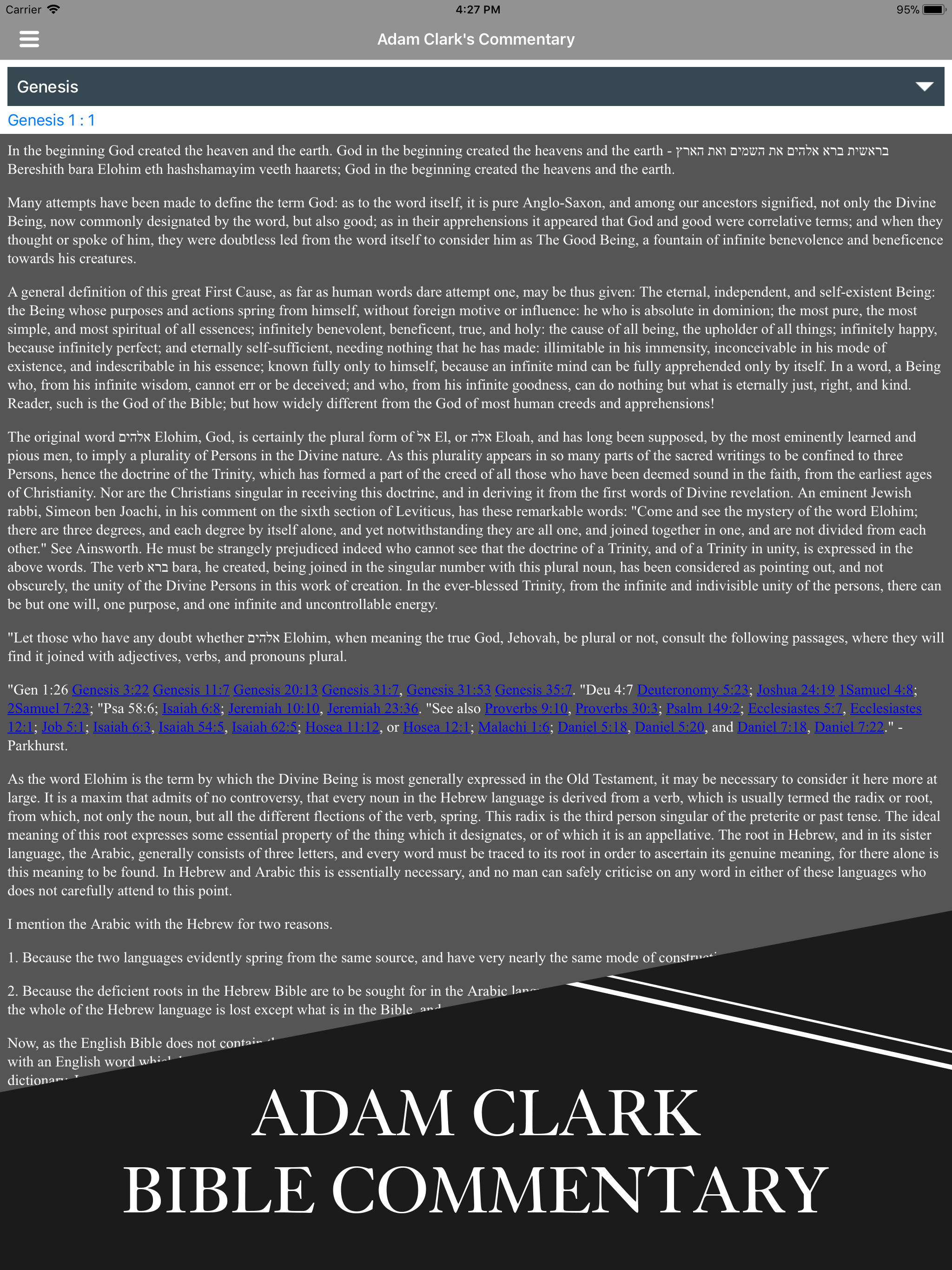Adam Clarke's Commentary
