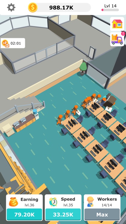 Idle Decoration Inc screenshot-5