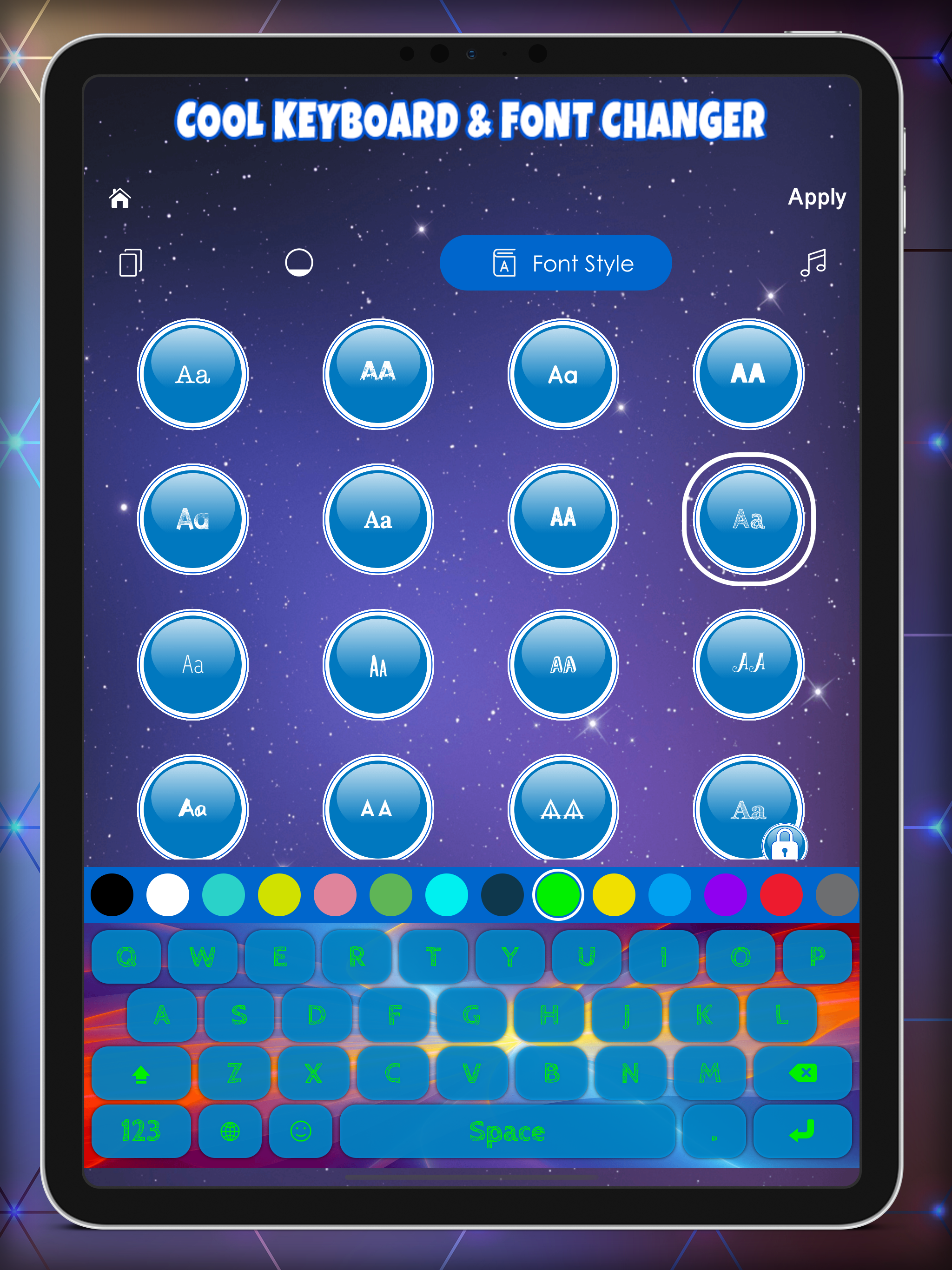 Cool Keyboard & Font Changer screenshot 11