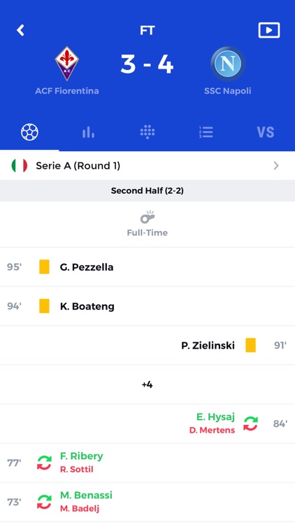 Diretta - LiveScores
