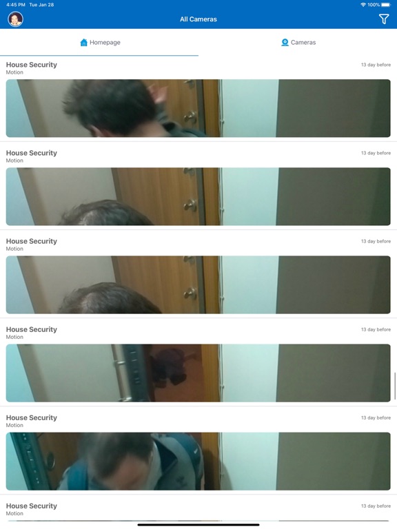 Screenshot #5 pour GuardX Home Security Camera