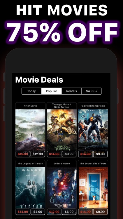 Movie Deals: Cheap Movies App